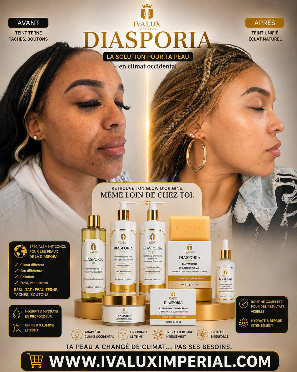 Gamme DIAPORIA   (Teint de Luxe )