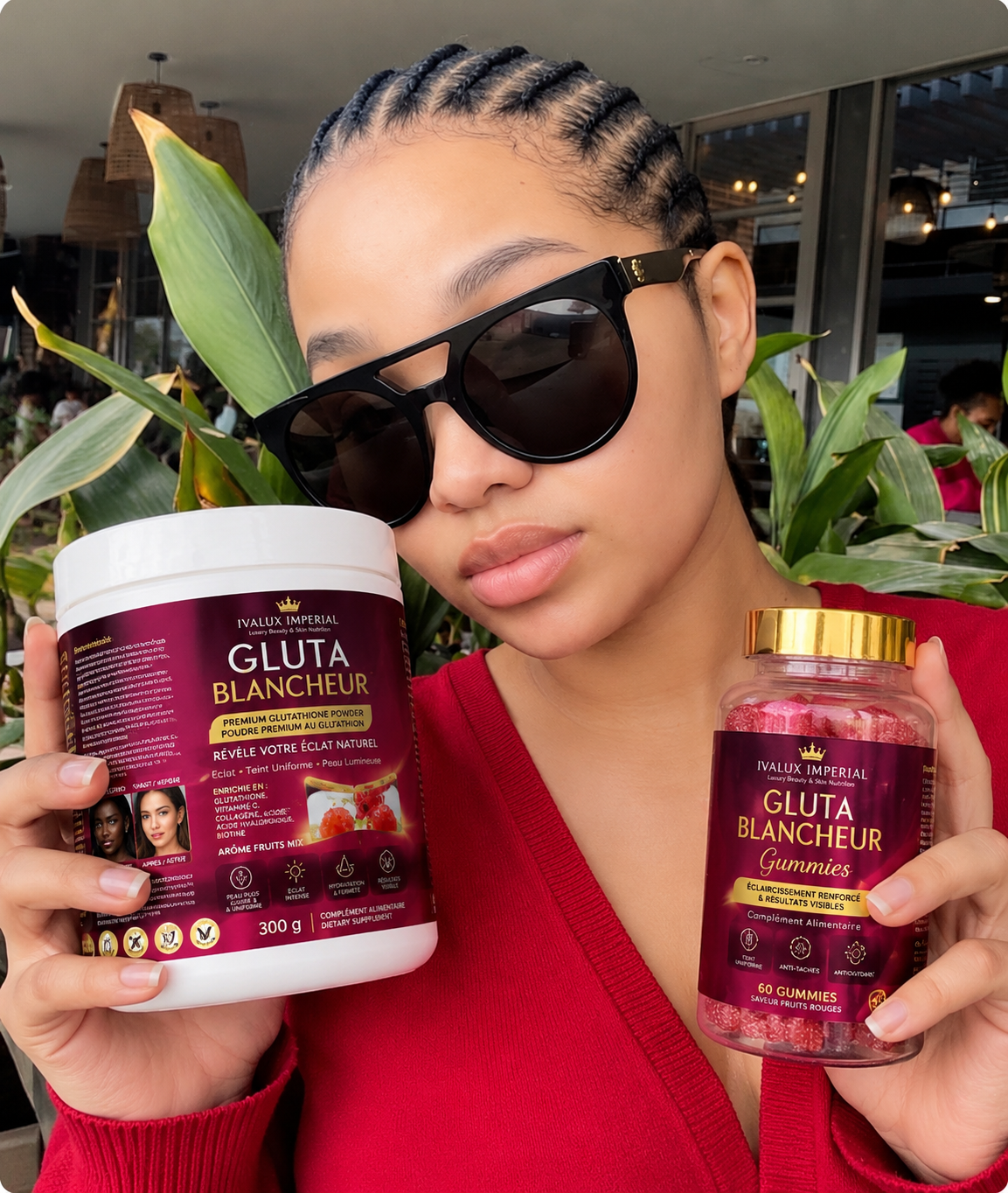 Gluta Blancheur Premium – Poudre au Glutathion