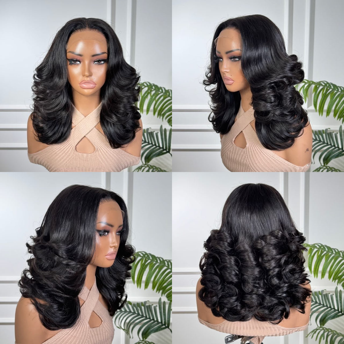 👑 IMPERIAL BLACK DIAMOND – Perruque Bouclée Glamour | IVALUX IMPERIAL HAIR