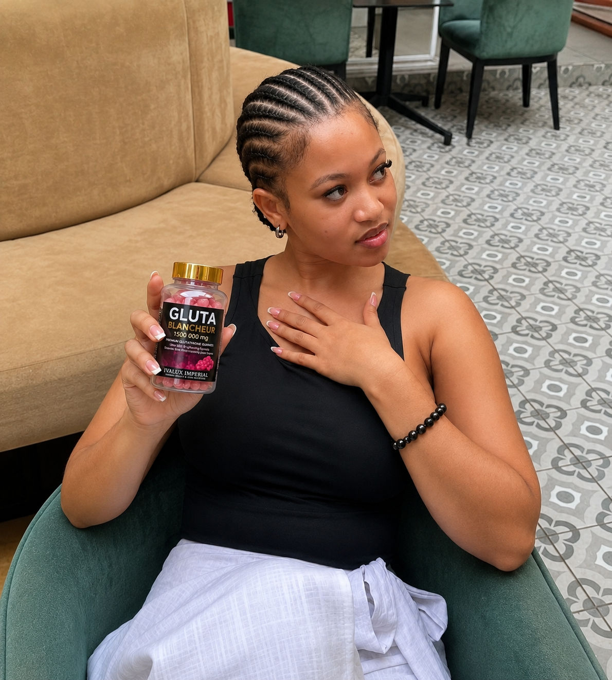 GLUTA BLANCHEUR – Gummies Premium au Glutathion