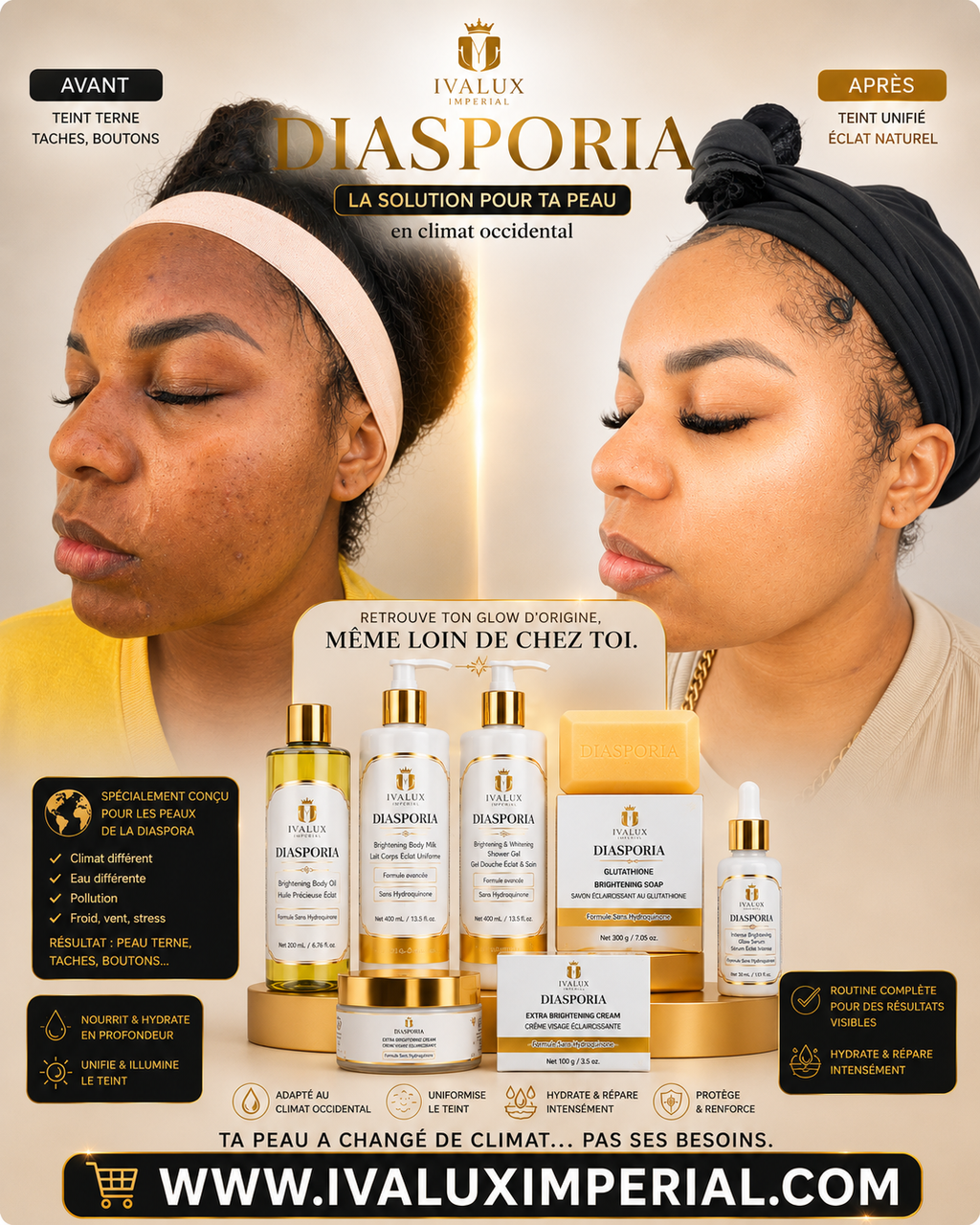 Gamme DIAPORIA   (Teint de Luxe )