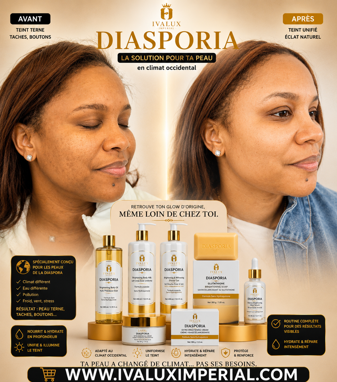 Gamme DIAPORIA   (Teint de Luxe )