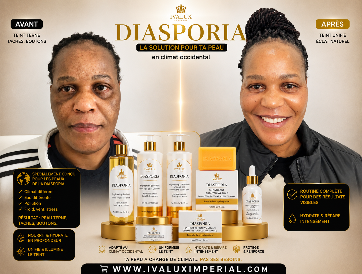 Gamme DIAPORIA   (Teint de Luxe )