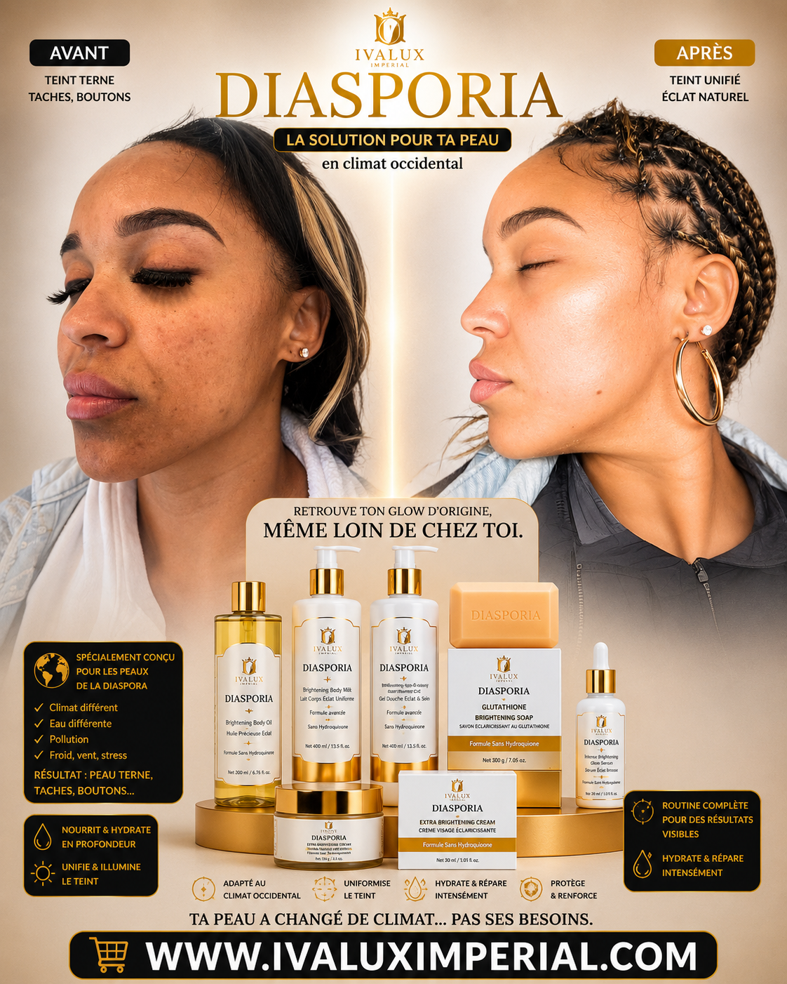 Gamme DIAPORIA   (Teint de Luxe )