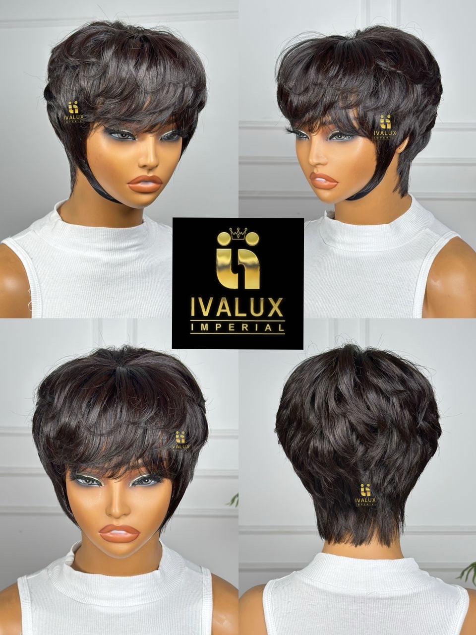Perruque Ivalux Imperial – Pixie Suprême Élégance