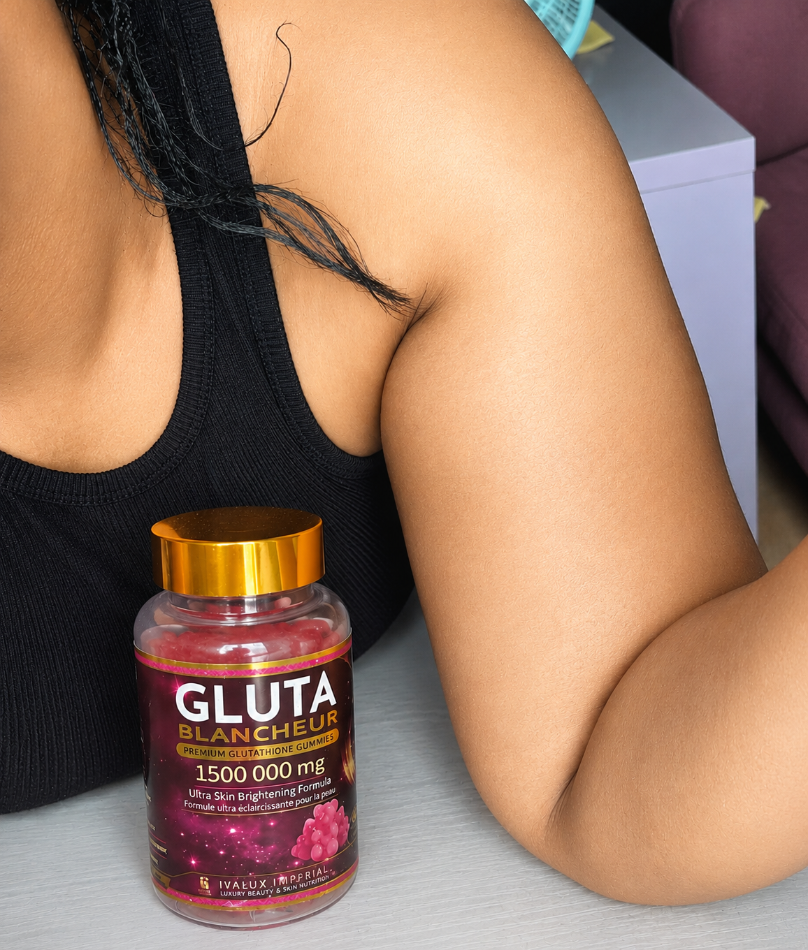GLUTA BLANCHEUR – Gummies Premium au Glutathion