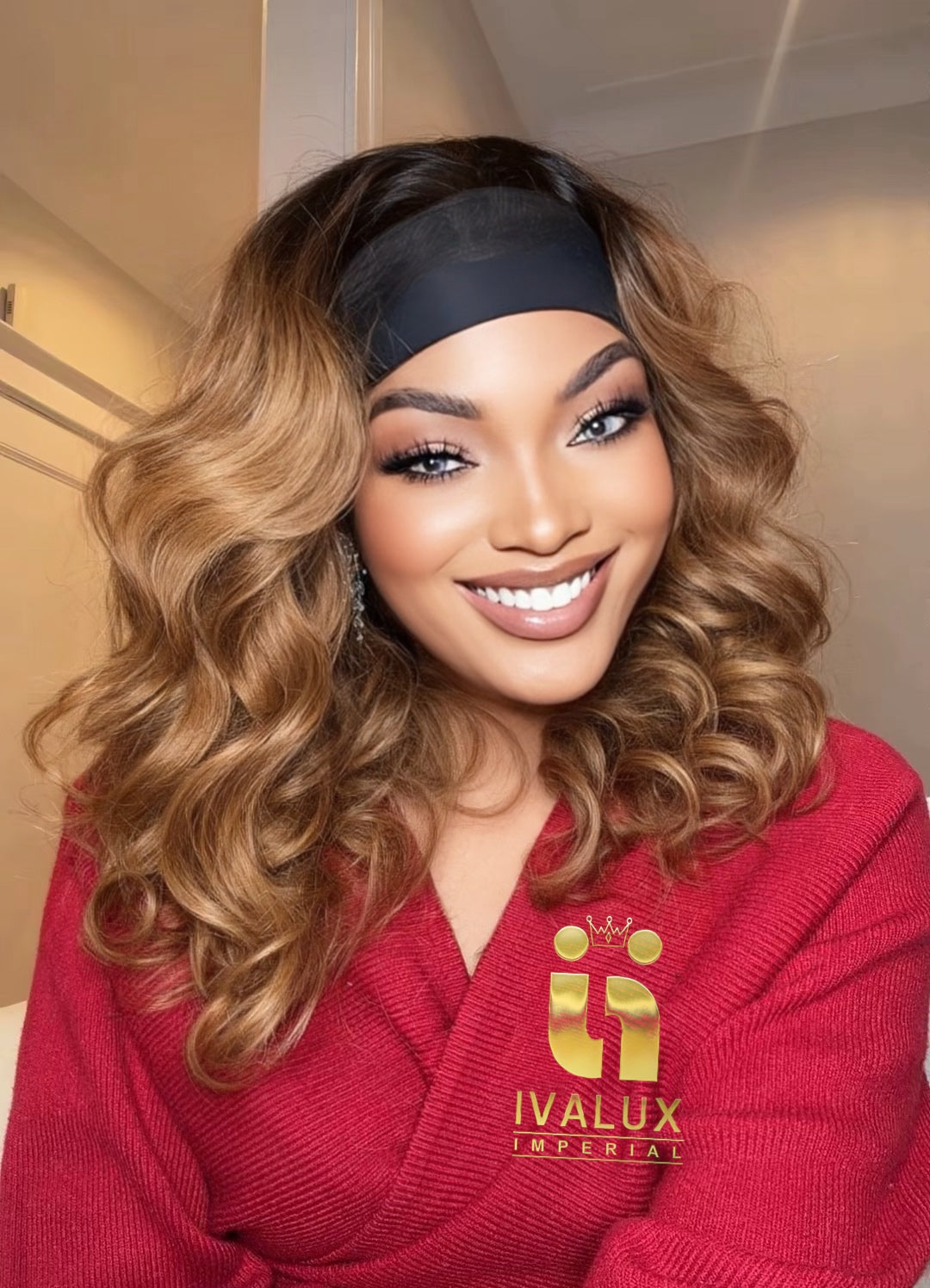 Perruque headband wavy – glamour sans effort