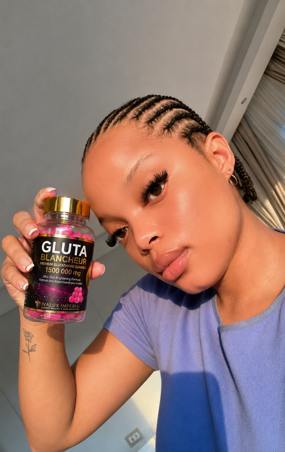 GLUTA BLANCHEUR – Gummies Premium au Glutathion