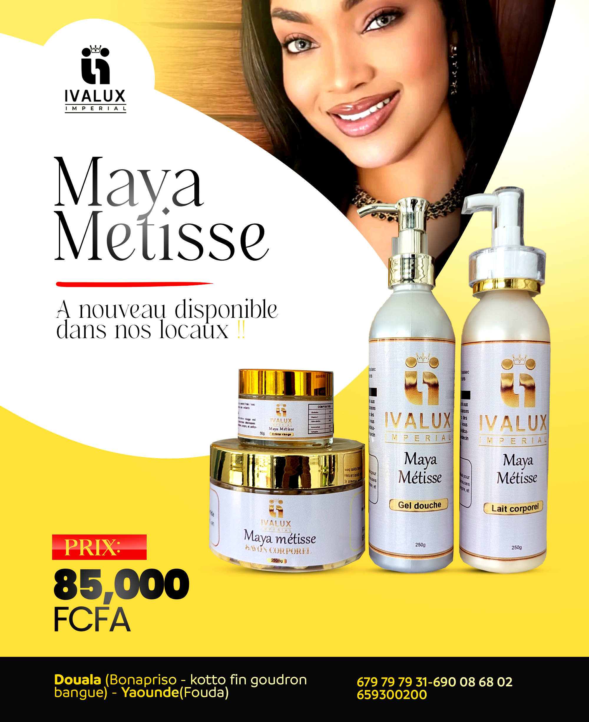 ✨ Gamme Maya Métisse – Ivalux Impérial