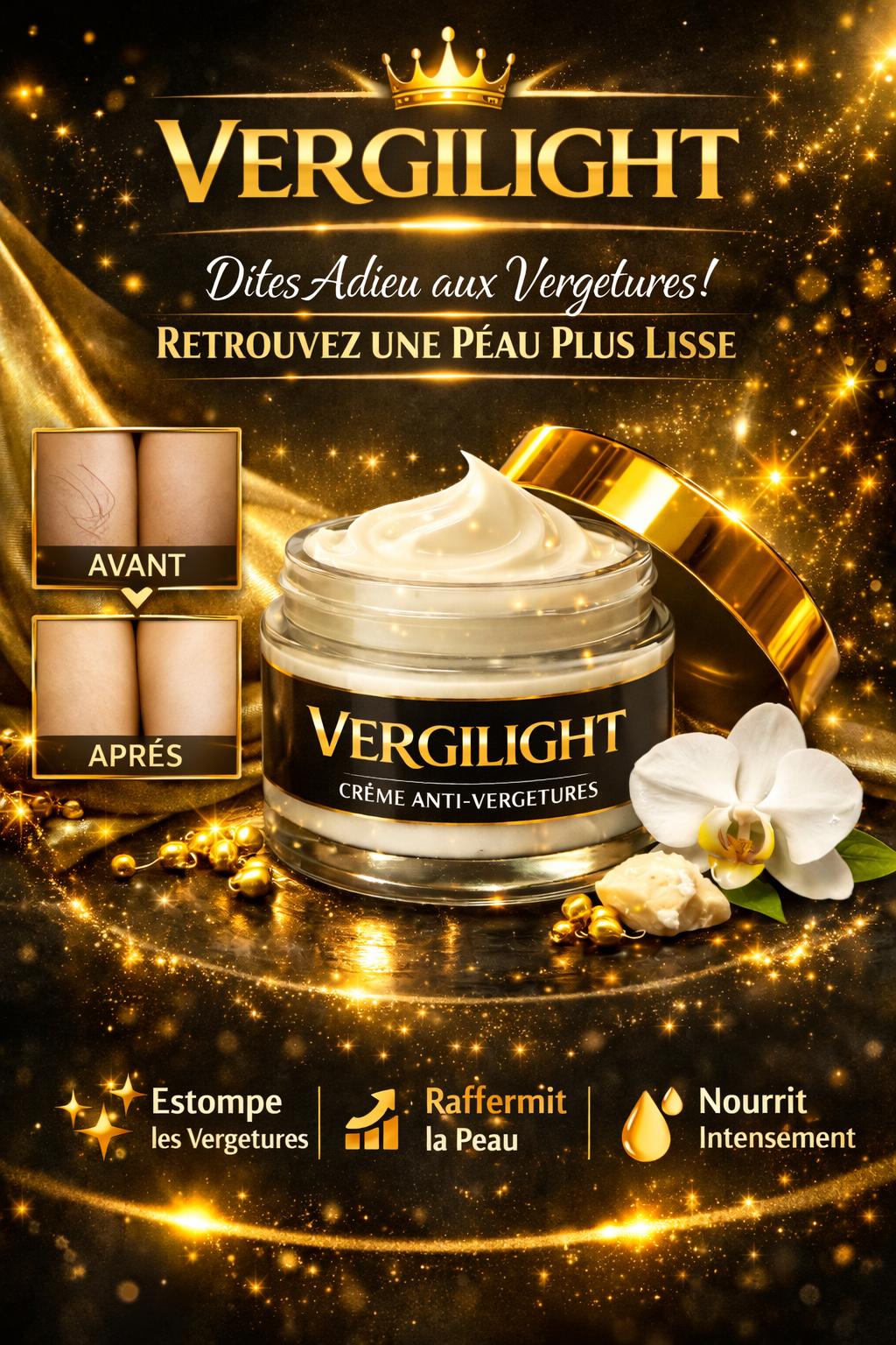 VERGILIGHT — Crème Anti-Vergetures