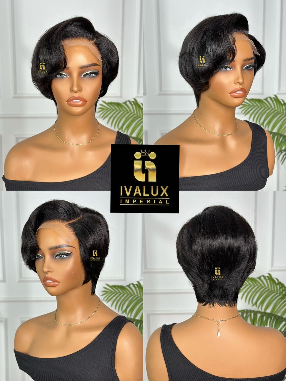 Perruque Ivalux Imperial – Pixie black